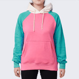 Color Block Human Hoodies
