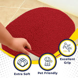 Wumarts Mat® Super Absorbent Microfiber Dog Door Round Mat