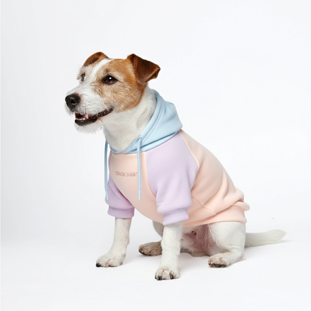 Color Block Dog Hoodies