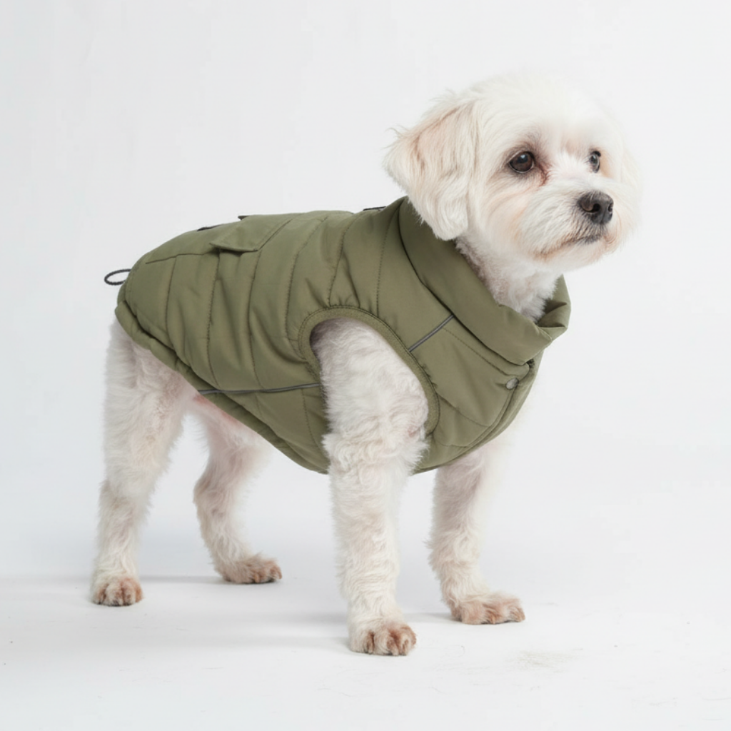 WarmShield Water-Resistant Jacket - Olive
