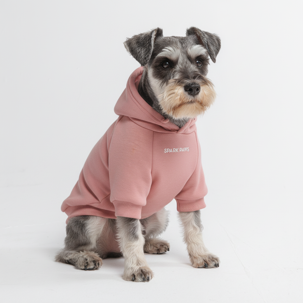 Essential Dog Hoodie - Dusty Pink
