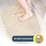 Wumarts Mat® Super Absorbent Microfiber Dog Door Oval Mat