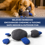 Wumarts Mat Duck Dog Toy for Indoor & Outdoor Play – Durable Chenille Plush Dog Toys for Aggressive Chewers, Safe & Fun for All Breeds