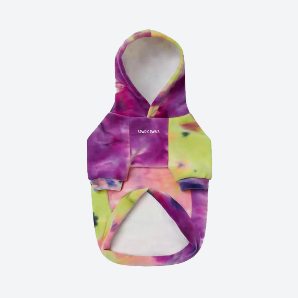 Velvet Dog Hoodie - Berry Lemonade