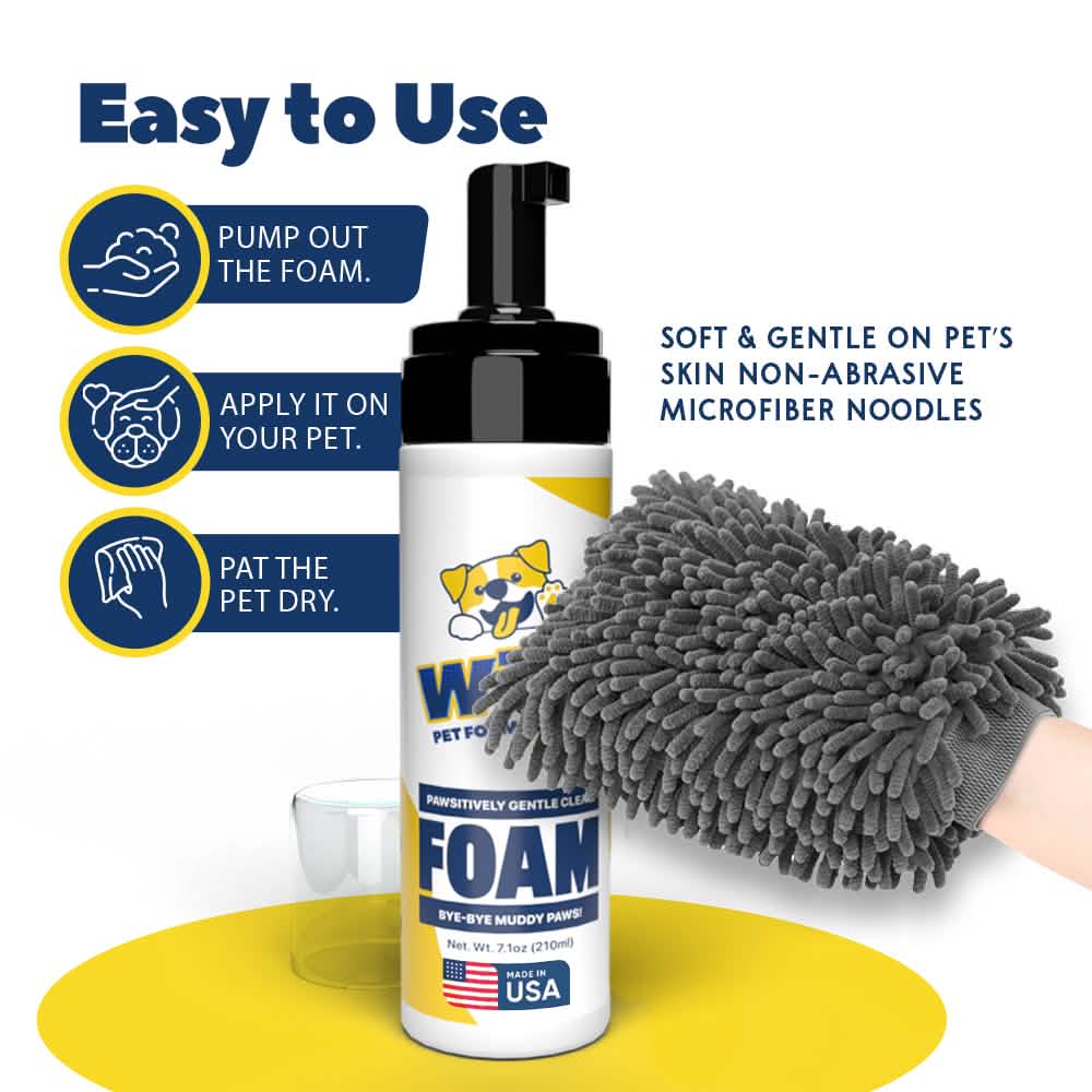 Wizz : Pet Natural Foam Cleaner - 7 oz