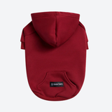 Essential Dog Hoodie - Burgundy