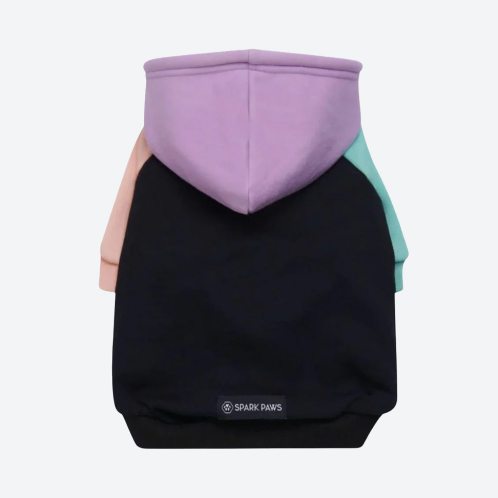 Color Block Dog Hoodies
