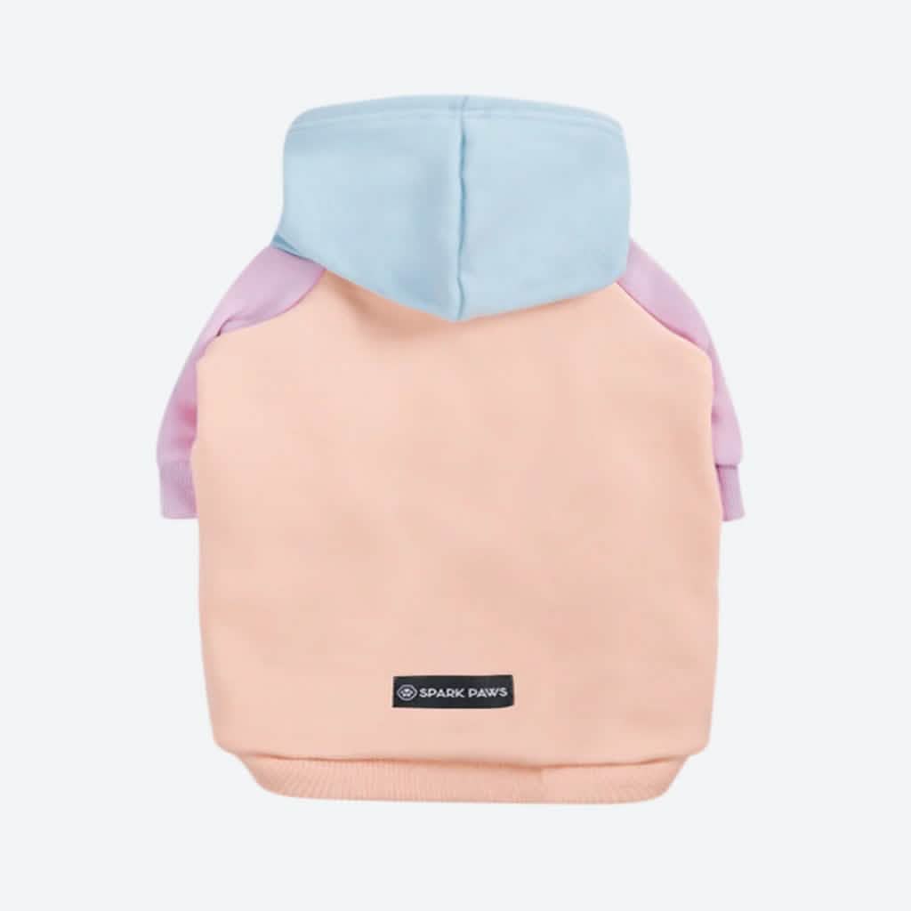 Cotton Candy Dog Hoodie