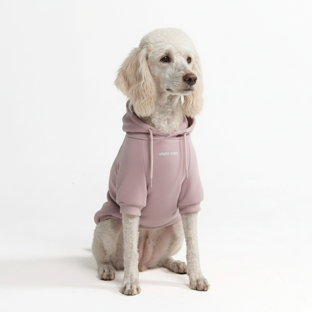 Essential Dog Hoodie - Purple Taupe