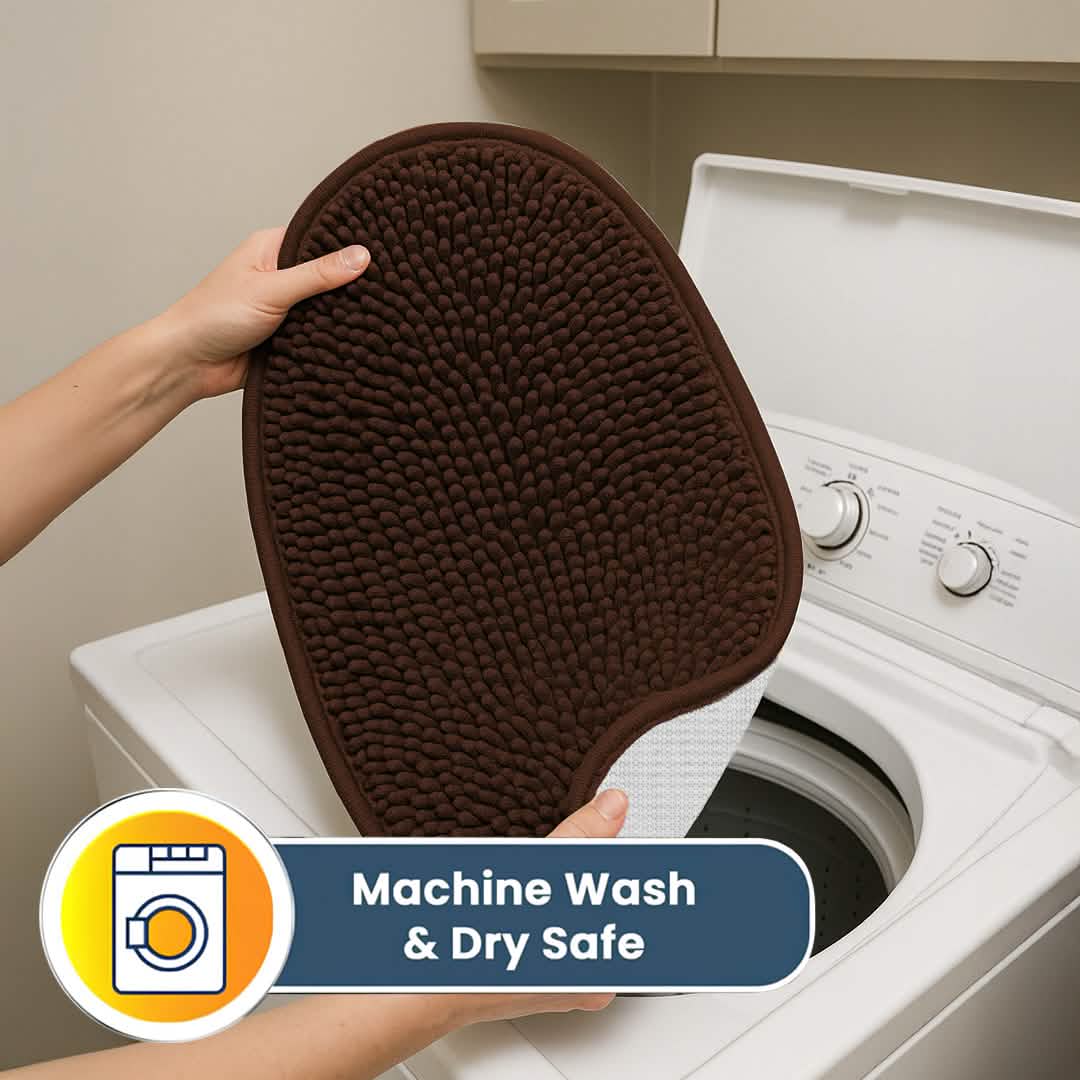 Wumarts Mat® Super Absorbent Microfiber Dog Door Oval Mat