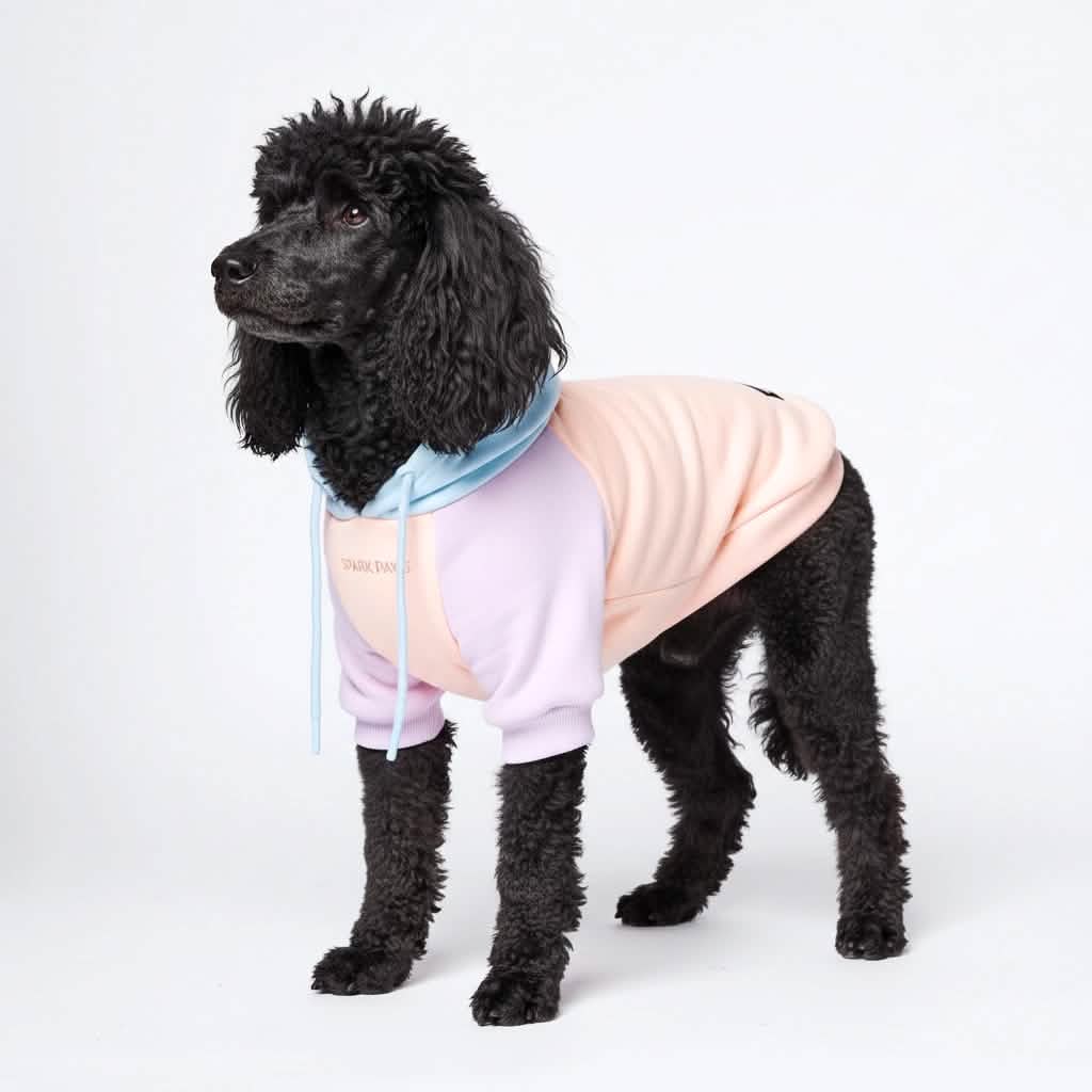 Cotton Candy Dog Hoodie