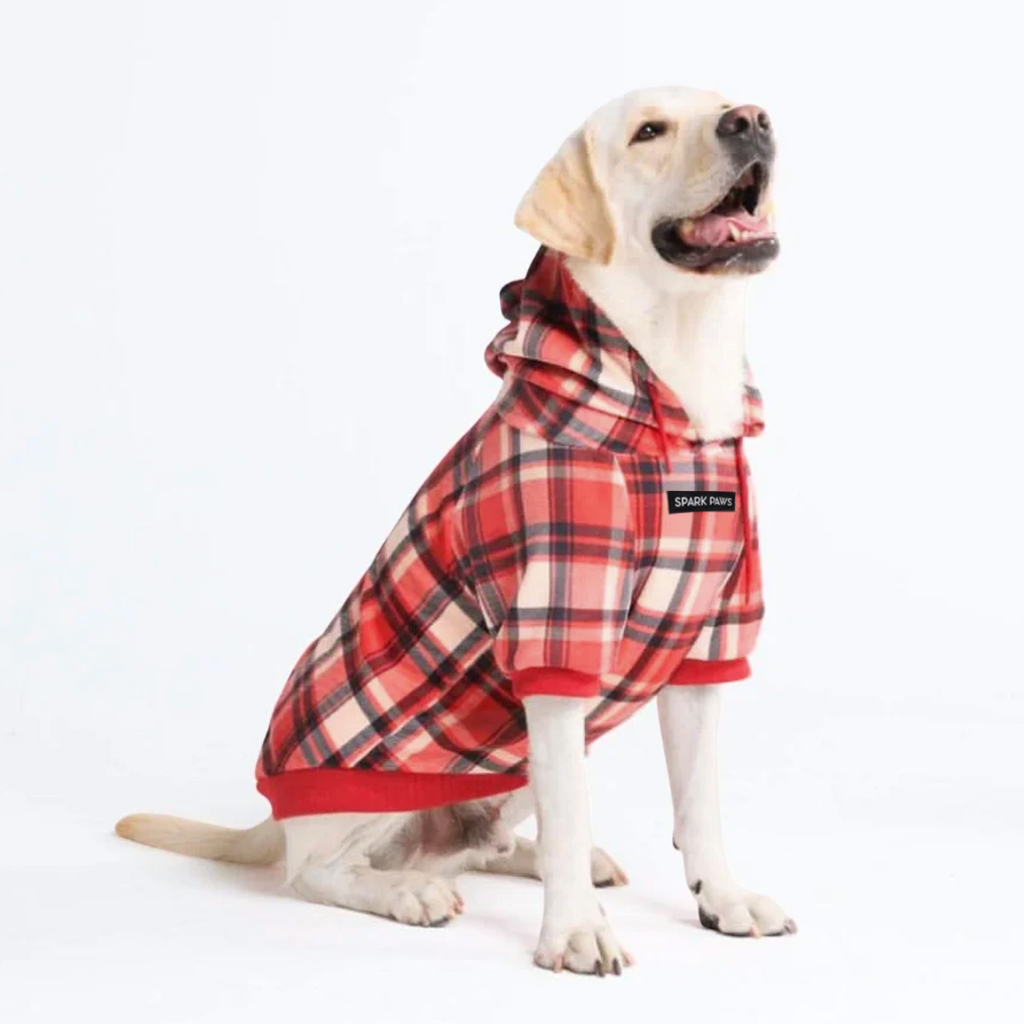 Plaid Dog Hoodies