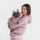 Essential Dog Hoodie - Purple Taupe