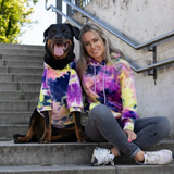 Velvet Dog Hoodie - Berry Lemonade