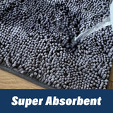 Wumarts Mat® Bathroom Rugs set, Bath Mats (20”x30”) with U Shaped Toilet Mat (20”x20”)