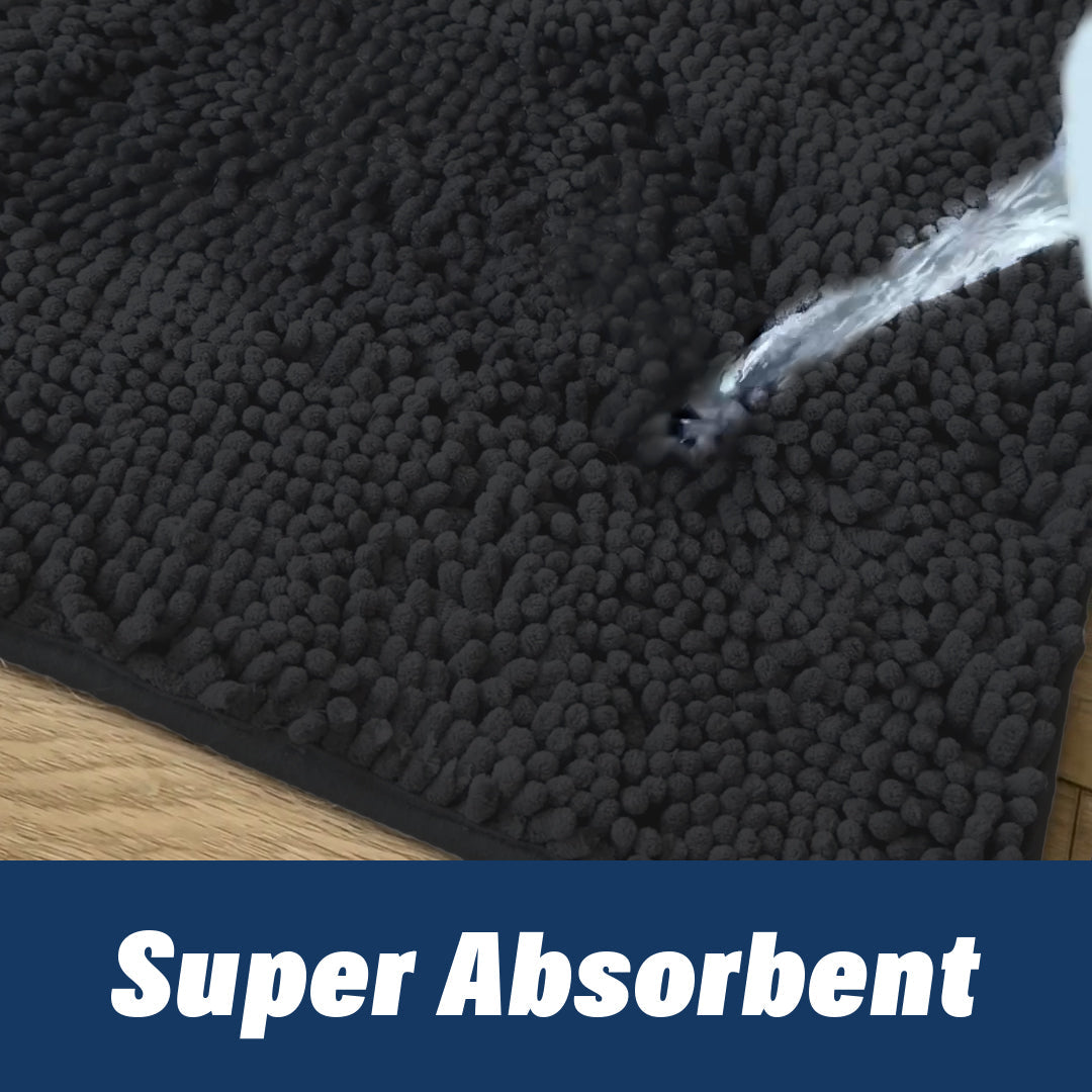 Wumarts Mat® Bathroom Rugs set, Bath Mats (20”x30”) with U Shaped Toilet Mat (20”x20”)