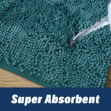 Wumarts Mat® Bathroom Rugs set, Bath Mats (20”x30”) with U Shaped Toilet Mat (20”x20”)