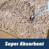 Wumarts Mat® Bathroom Rugs set, Bath Mats (20”x30”) with U Shaped Toilet Mat (20”x20”)