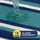 Wumarts Mat® Horizontal Loop Design Super Absorbent Chenille Dog Door Mat for Wumarts Paws – Non-Slip, Machine Washable Indoor Entry Rug, Quick-Dry Pet Mat for Entryway