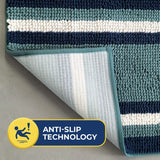 Wumarts Mat® Horizontal Loop Design Super Absorbent Chenille Dog Door Mat for Wumarts Paws – Non-Slip, Machine Washable Indoor Entry Rug, Quick-Dry Pet Mat for Entryway