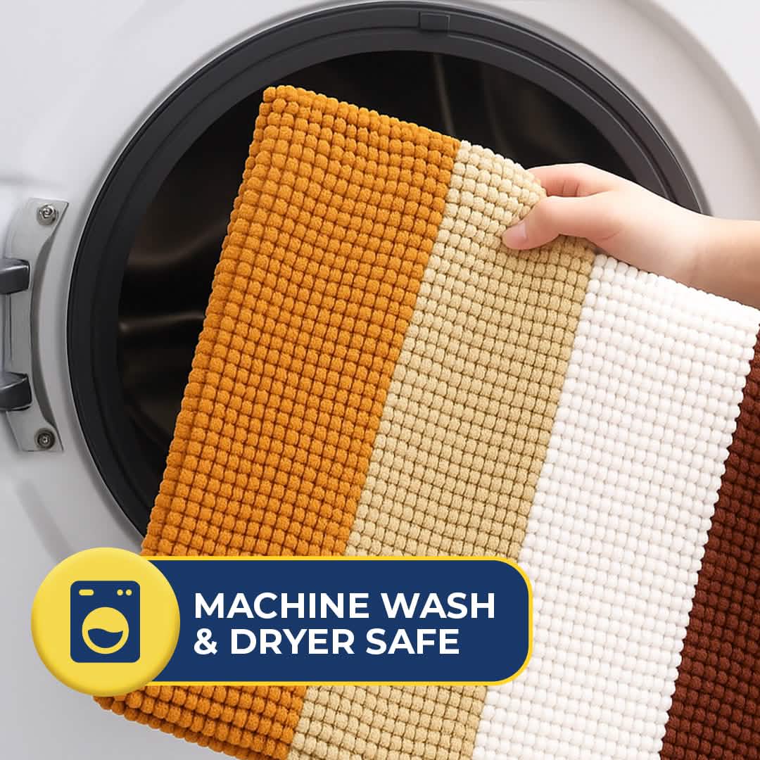 Wumarts Mat® Vertical Loop Design Super Absorbent Chenille Dog Door Mat for Wumarts Paws – Non-Slip, Machine Washable Indoor Entry Rug, Quick-Dry Pet Mat for Entryway