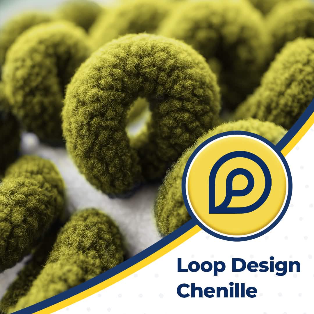 Wumarts Mat® Horizontal Loop Design Super Absorbent Chenille Dog Door Mat for Wumarts Paws – Non-Slip, Machine Washable Indoor Entry Rug, Quick-Dry Pet Mat for Entryway