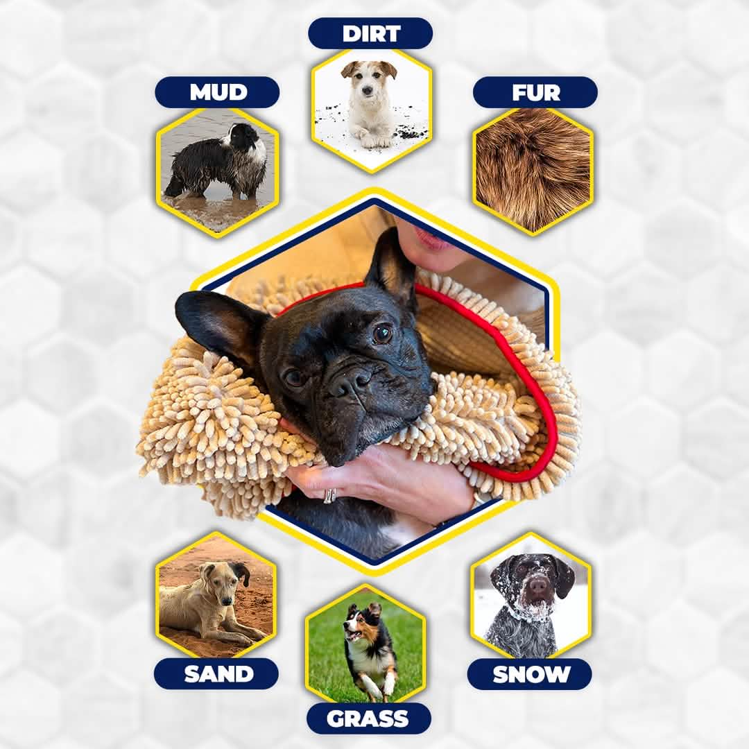 Doggy Dryer Shammy Towel – The Best Dog Towel Available!