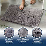 Wumarts Mat® Bathroom Rugs set, Bath Mats (20”x30”) with U Shaped Toilet Mat (20”x20”)