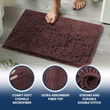 Wumarts Mat® Bathroom Rugs set, Bath Mats (20”x30”) with U Shaped Toilet Mat (20”x20”)