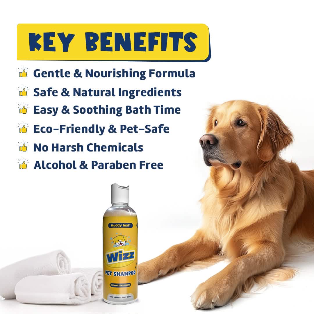 Wizz: Natural Pet Shampoo – 17 oz