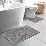 Wumarts Mat® Bathroom Rugs set, Bath Mats (20”x30”) with U Shaped Toilet Mat (20”x20”)
