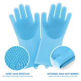 Rubber Scrubbers - Pet Bathing & Grooming Gloves