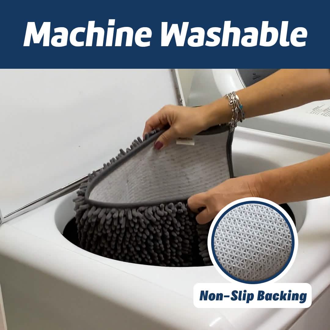 Wumarts Mat® Bathroom Rugs set, Bath Mats (20”x30”) with U Shaped Toilet Mat (20”x20”)