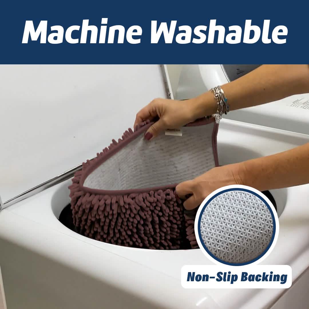 Wumarts Mat® Bathroom Rugs set, Bath Mats (20”x30”) with U Shaped Toilet Mat (20”x20”)