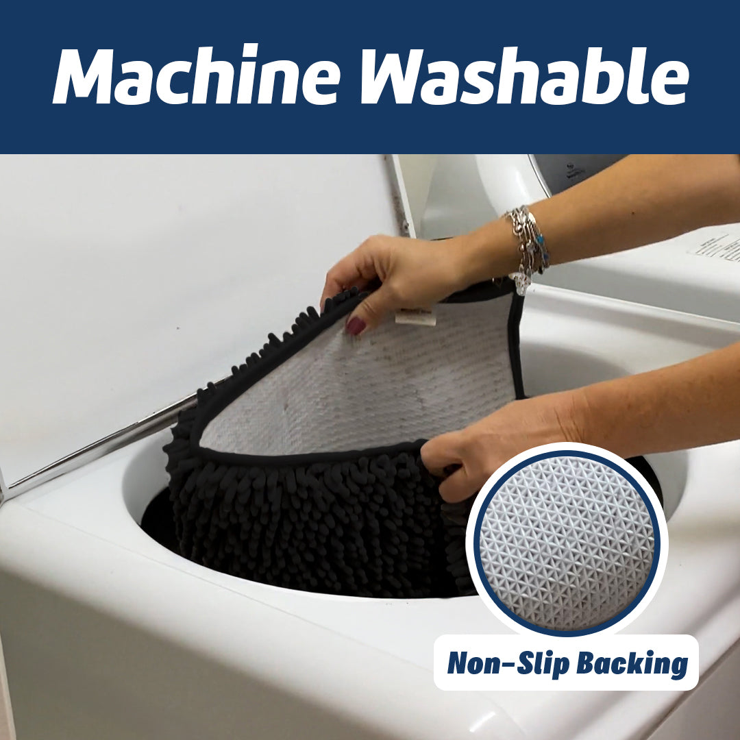 Wumarts Mat® Bathroom Rugs set, Bath Mats (20”x30”) with U Shaped Toilet Mat (20”x20”)