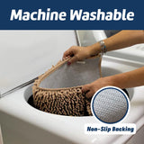 Wumarts Mat® Bathroom Rugs set, Bath Mats (20”x30”) with U Shaped Toilet Mat (20”x20”)