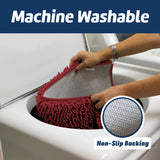 Wumarts Mat® Bathroom Rugs set, Bath Mats (20”x30”) with U Shaped Toilet Mat (20”x20”)