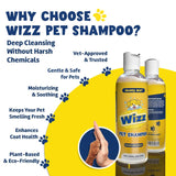 Wizz: Natural Pet Shampoo – 17 oz